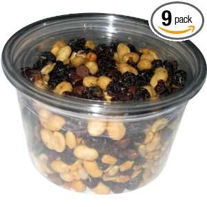 Hickory Harvest Carob Trail Mix, 10 Ounce Tubs (Pack of 9)  