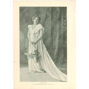  1897 Print Actress Frances Perceval 