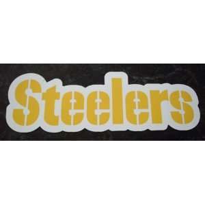 Pittsburgh Steelers Team Name NFL Car Magnet Sports 