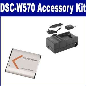  Sony DSC W570 Digital Camera Accessory Kit includes SDM 