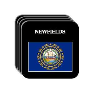 US State Flag   NEWFIELDS, New Hampshire (NH) Set of 4 Mini Mousepad 