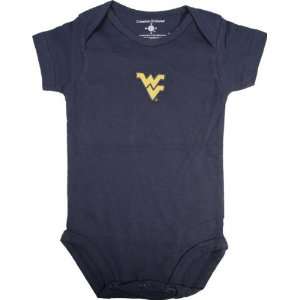   West Virginia Mountaineers Team Color Baby Creeper: Sports & Outdoors