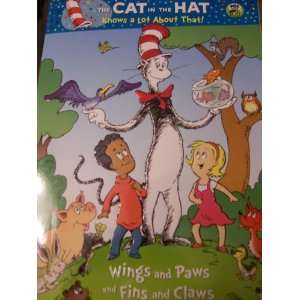 : Dr. Seuss Cat in the Hat Educational Coloring Book ~ Wings and Paws 