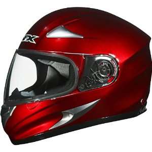 , Wine Red, Size: Lg, Helmet Type: Full face Helmets, Helmet Category 