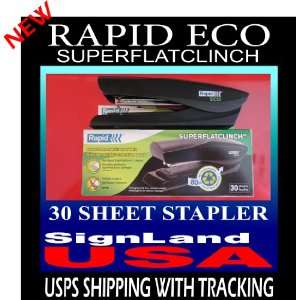   SuperFlatClinch ECO Desktop Staplers,30 Sheets Capacity,Office,#73164