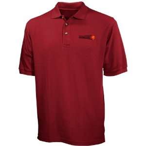  Cal State Stanislaus Warriors Red Pique Polo : Sports 
