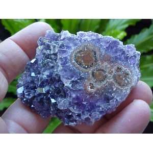  A1104 Gemqz Amethyst Stalactite Polished Face Nice 
