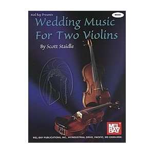  Staidle   Wedding Music For Two Violins. Published by Mel 