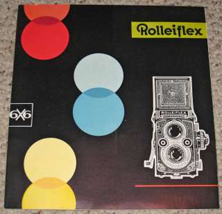 Rollei Rolleiflex 6x6 Brochure   0660  