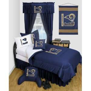  Best Quality Locker Room Bed Skirt   St. Louis Rams NFL 