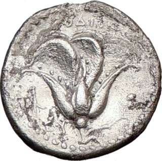 RHODES Greek Island off Caria 387BC Rare Genuine Ancient Greek Coin 