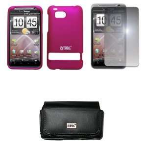   Cover Case + Mirror Screen Protector for HTC Thunderbolt: Electronics