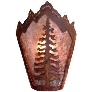  Decatur Collection Cedar Tree 10 High Wall Sconce: Home 