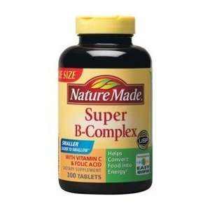 Nature Made Super Vitamin B complex with Vitamin C   300 Tablets. EXP 