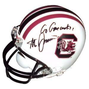  Steve Spurrier Autographed South Carolina Gamecocks Mini 