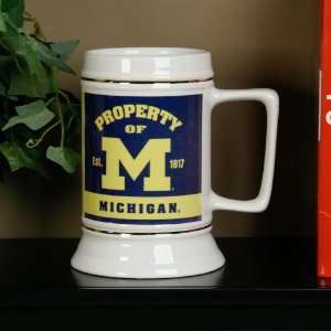  Michigan Wolverines Retro Ceramic Stein