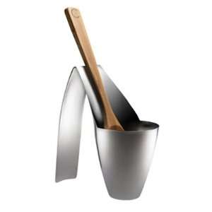  Curtis Stone Keep it Clean Spoon Rest, Stainless Steel 