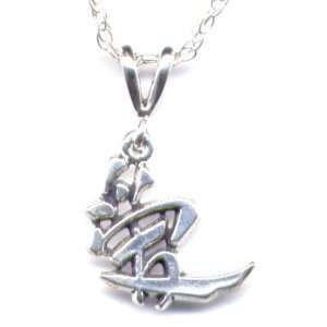  16 Love Symbol Chain Necklace Sterling Silver Jewelry 