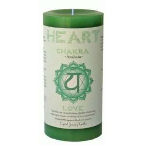  Heart Chakra Candle