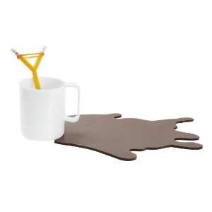  Wanted Brand Great Spot Coffee Spill Stain Mouspad w/ Mug 