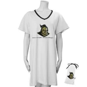 UCF Knights Ladies White Nightshirt in a Bag  Sports 