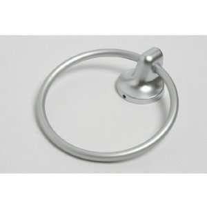  Taymor Infinity Collection Towel Ring, Satin Chrome Finish 