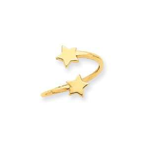  Star Toe Ring in 14 Karat Gold Jewelry