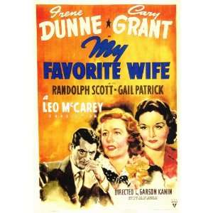 My Favorite Wife Movie Poster (11 x 17 Inches   28cm x 44cm) (1940 