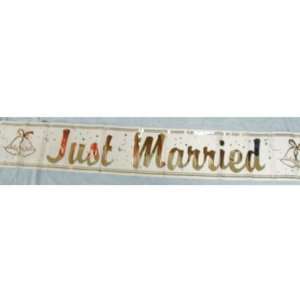 Just Married   Banner Case Pack 10