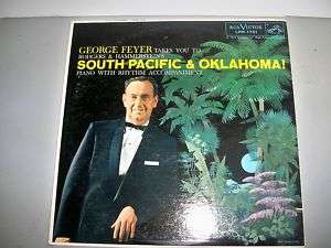 SOUTH PACIFIC & OKLAHOMA GEORGE FEYER USED RECORD GC LP  
