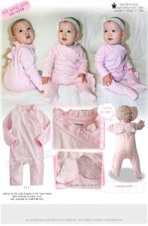   Korea Lovely Frill Wing Baby Boy Girl Infant Cotton Clothing / OA 1079