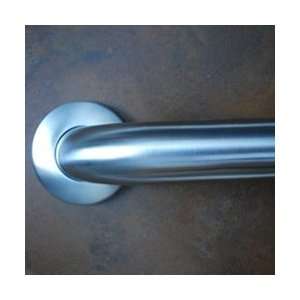  No Drill Brushed Stainless Steel Grab Bar   36 L x 1.5 