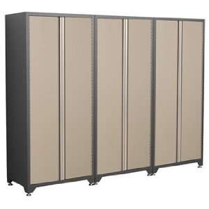   78234 Three Tall Storage Locker Garage Cabinet Kit