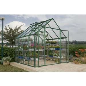    Palram Snap and Grow 8 by 8 Greenhouse, Green Patio, Lawn & Garden