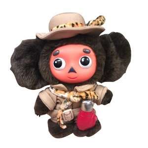  Cheburashka tourist, Russian Talking Soft Plush Toy (9 