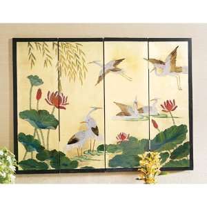  Four Panel Wall Screen