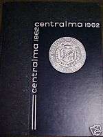 1962 Central Catholic High School Yearbook Reading, PA  