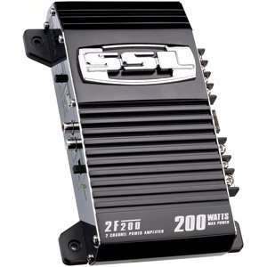  SOUNDSTORM 2F200 Force 2 Channel High Power Amplifier 200 