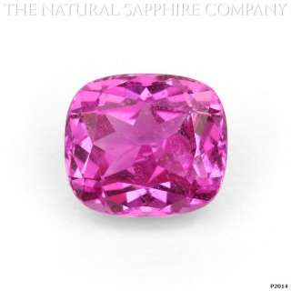 GIA Cert. 5.00 Ct. Natural Pink Sapphire  