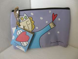 SANDRA MAGSAMEN   somedays princess make up pouch pencil bag   NWT 