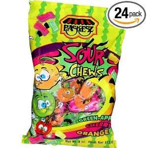 Paskesz Candy, Sour Fruit Chews 4 Ounce Grocery & Gourmet Food