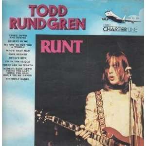    RUNT LP (VINYL) ITALIAN CHARTER LINE 1971 TODD RUNDGREN Music