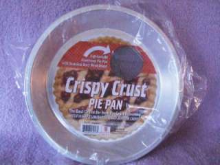 NIP Crispy Crust Pie Pan No More Soggy Bottoms  (B54 