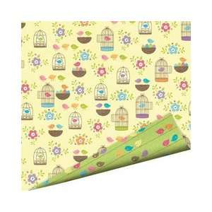   Hop Double Sided Cardstock 12X12 Chick A Dee: Arts, Crafts & Sewing