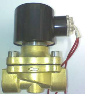 Brass 12 VDC Electric Switch Solenoid Valve   Water Air Pneumatic 