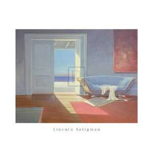  BEACH HOUSE INTERIOR by Linco Seligman. Size 20.00 X 16.00 