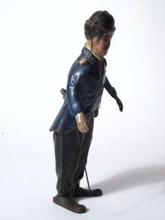 early 1900s Germany Charlie Chaplin Tin Litho Wind Up Toy  