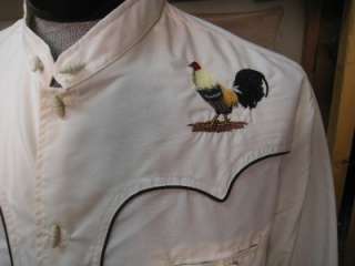 New Mens Traditional Charro Western Shirt Beige  