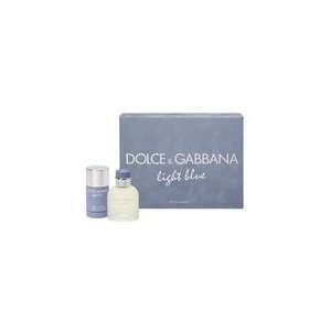  Light Blue by Dolce & Gabbana for Men, Gift Set: Beauty