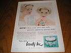 1959 Shulton Desert Flower Beauty Ice Cosmetics Ad